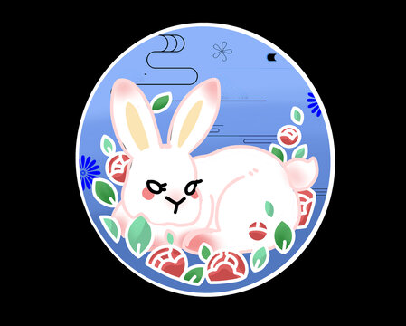 兔子插畫