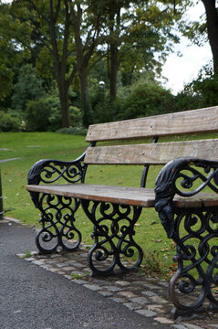 英国公园的特色座椅