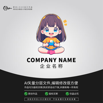 宅女打电玩LOGO