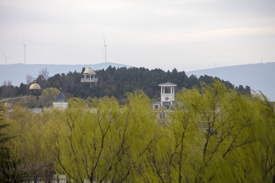 远山近景