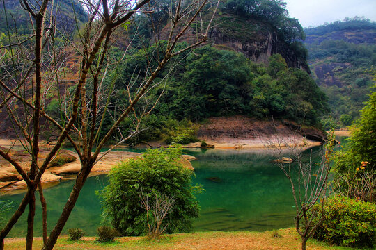 武夷山青山綠水自然風(fēng)光