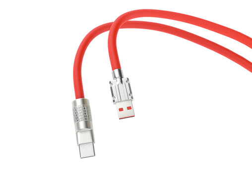 USB红色数据线充电线产品图