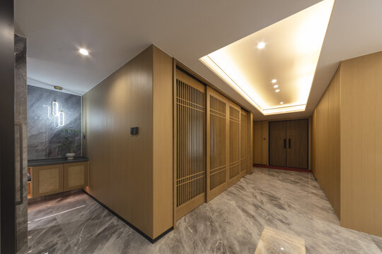日式走廊茶室