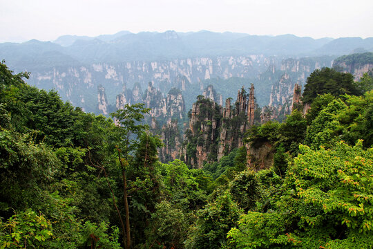 张家界武陵源天子山