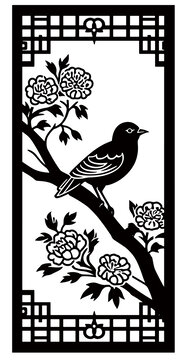 屏風(fēng)花鳥