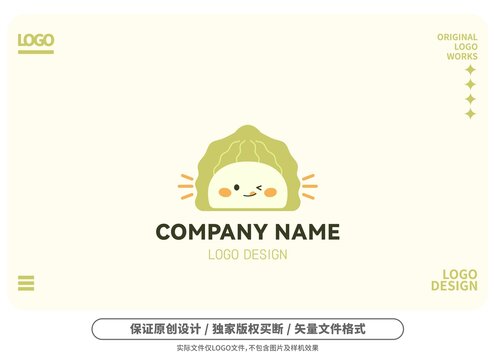 原創(chuàng)卡通青瓜logo