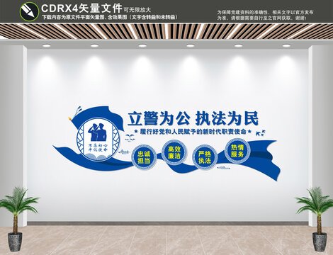 警營(yíng)之家文化墻