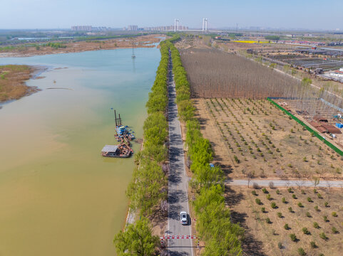 济南玉清湖沉沙地