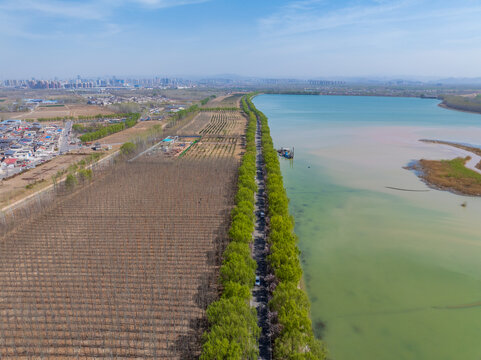 济南玉清湖沉沙地