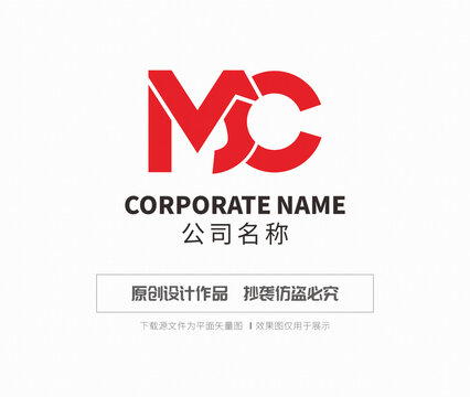 MC字母logo