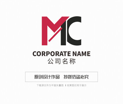 MC字母logo