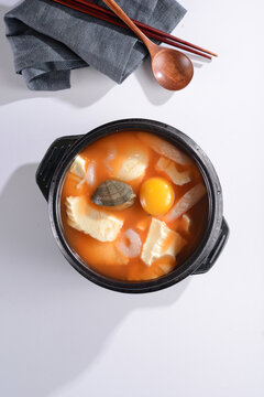 海鲜嫩豆腐汤