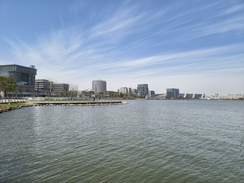 滴水湖景观