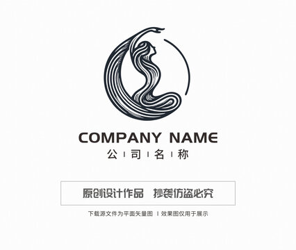 瑜伽动作logo