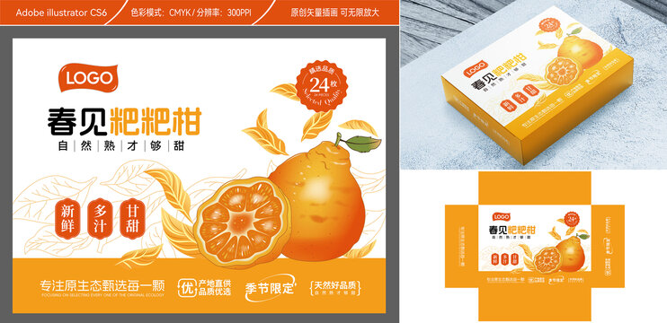 粑粑柑包裝
