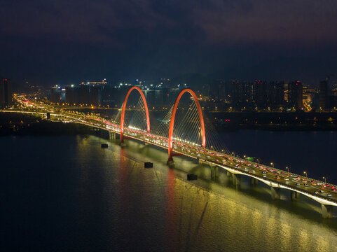 之江大桥夜景