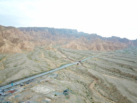 独库公路航拍