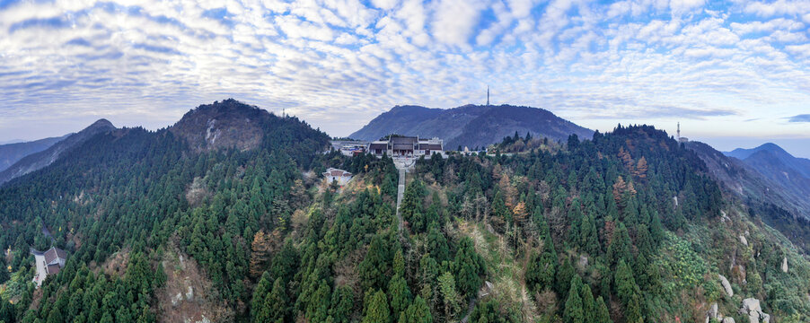 湖南南岳衡山5A景区全景图