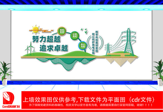 清潔能源文化墻