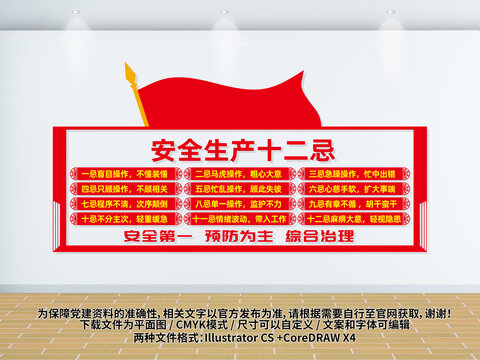 安全生產(chǎn)十二忌
