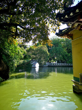 惠州西湖平湖风光