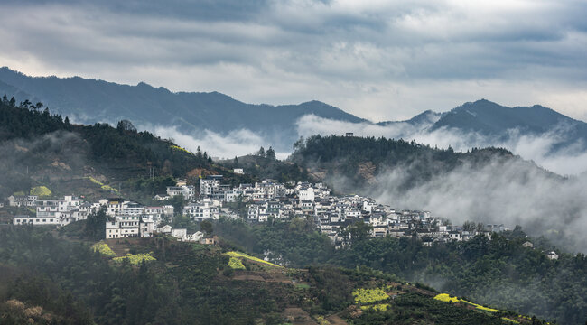 歙县坡山村