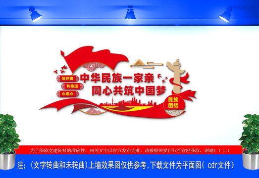 民族團(tuán)結(jié)文化墻