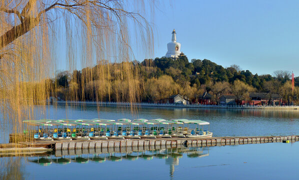 北京北海公园景观