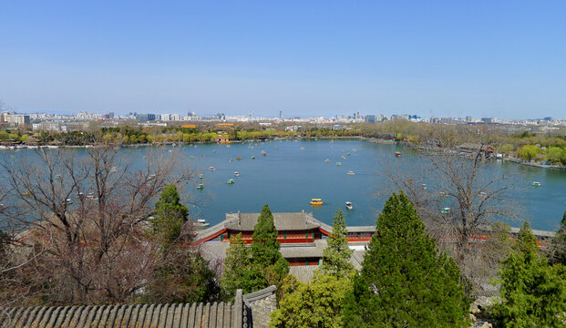 北京北海公园景观
