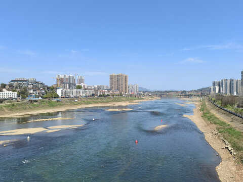 新化县江景