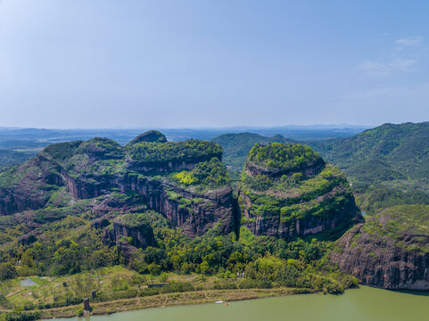 潭龙虎山丹霞地貌