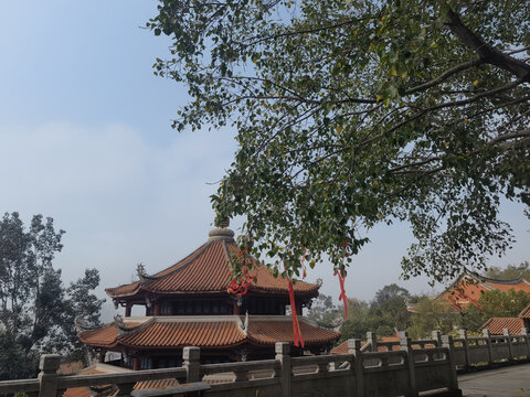 泉州南少林寺大殿风景