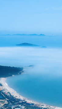 青岛海湾特写