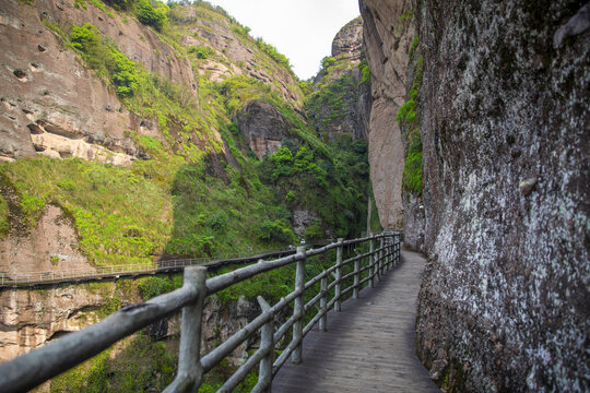 龙虎山栈道