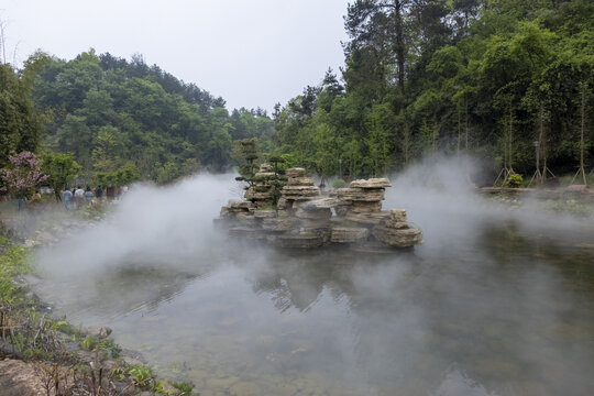 美丽雾景