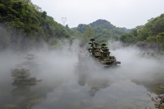 美丽雾景