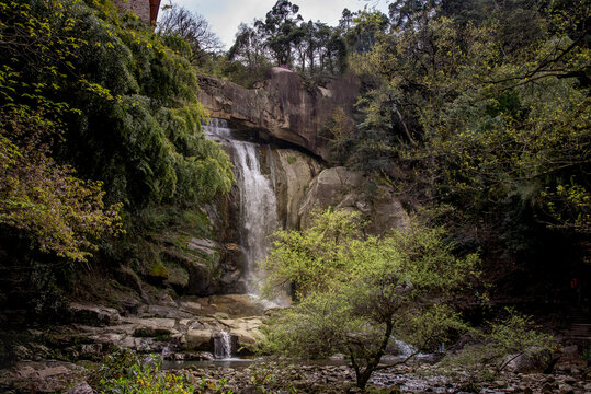 浙江天台山石梁景区