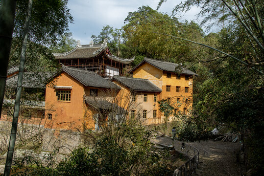 浙江天台山石梁景区