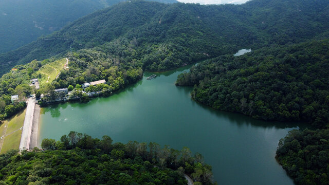 新会圭峰山旅游景区航拍