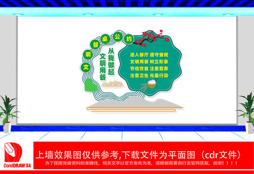 文明餐桌公約