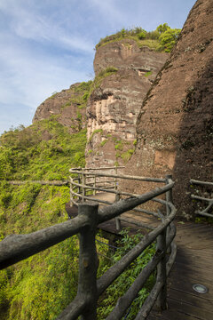 龙虎山栈道