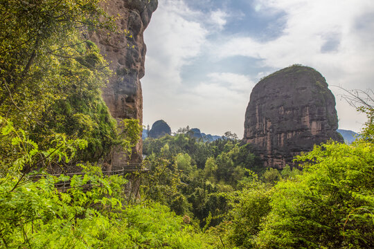 龙虎山栈道