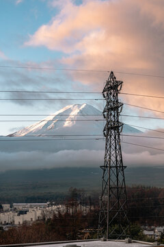 富士山特写