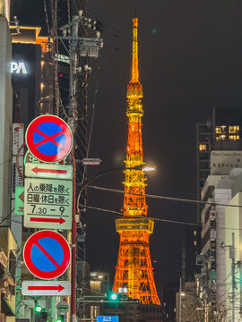 东京铁塔夜景