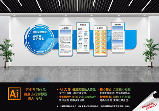 企業(yè)簡(jiǎn)介文化墻
