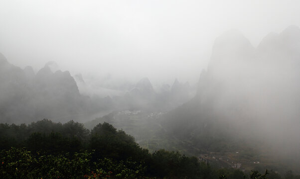 漓江水墨山水