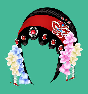京劇頭飾