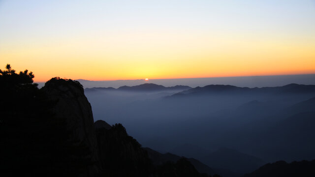 高山云海