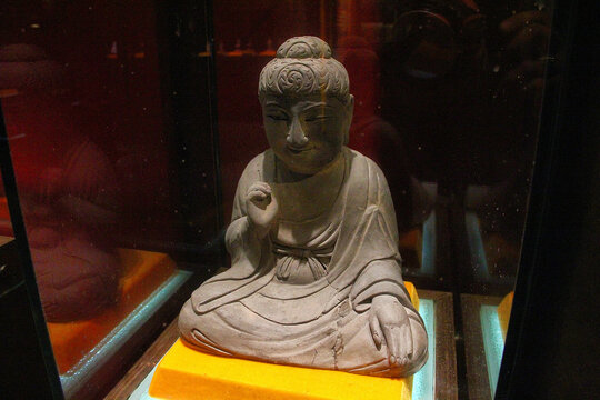 温州市博物馆砖雕菩萨坐像