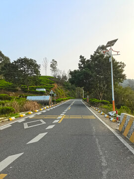 登山上坡风景